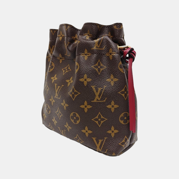 Authenticated pre-owned  NÉONOÉ Monogram Coated Canvas Brown - Bucket Bag at Looply