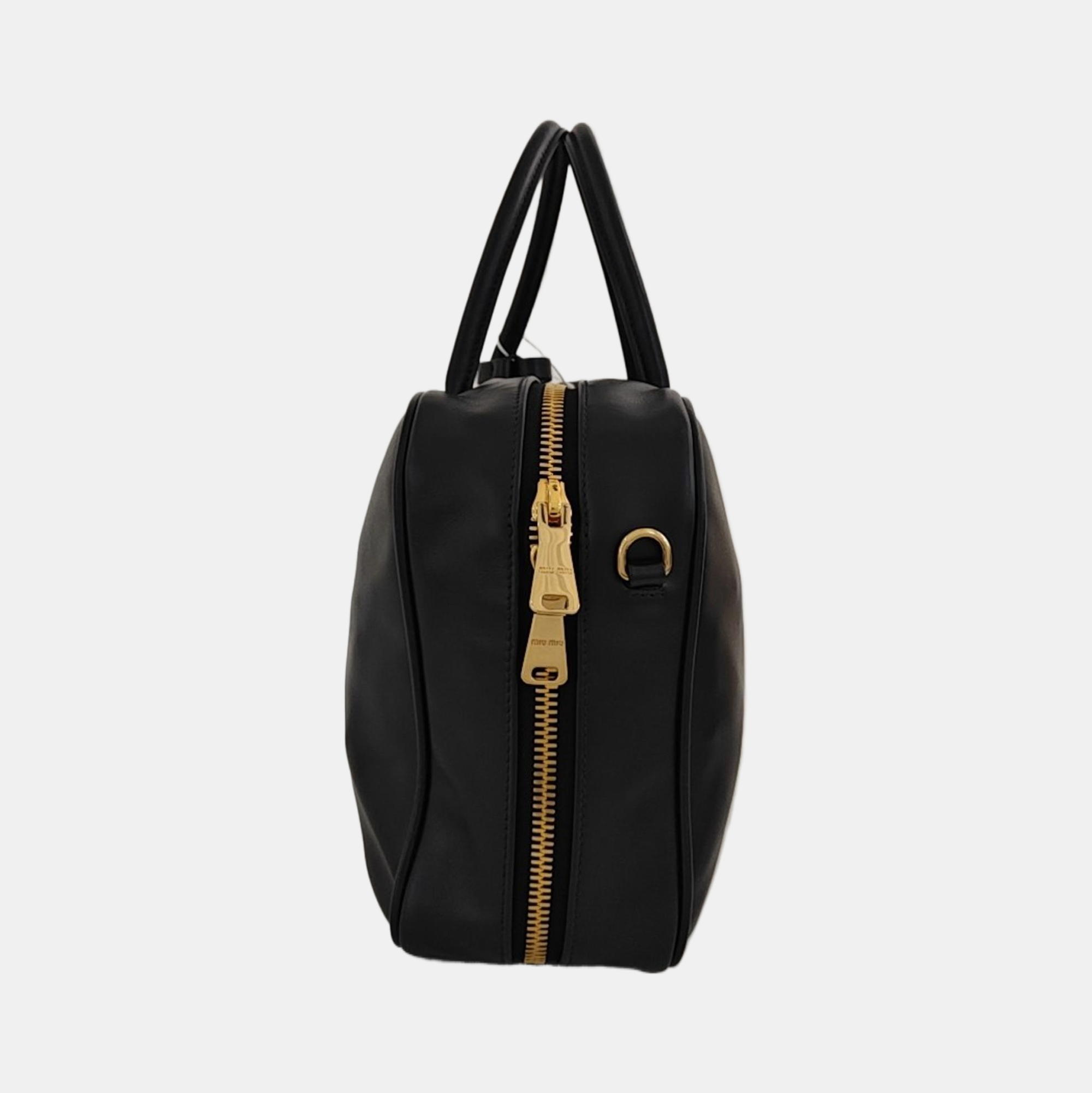 Beau Large Calfskin Black
