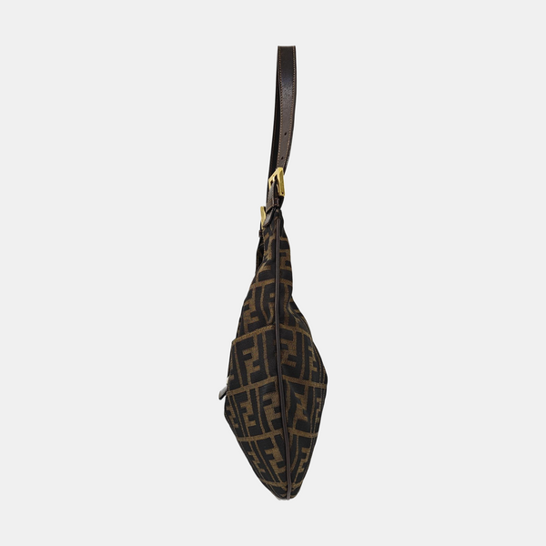 Canvas Shoulder Bag Brown