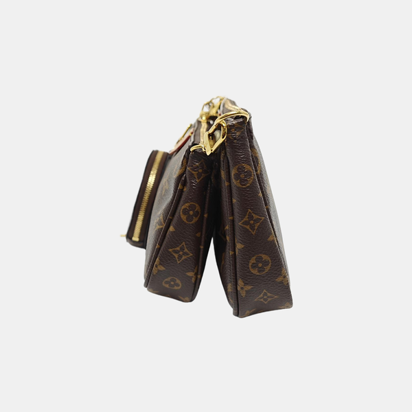 MULTI Monogram Coated Canvas Brown