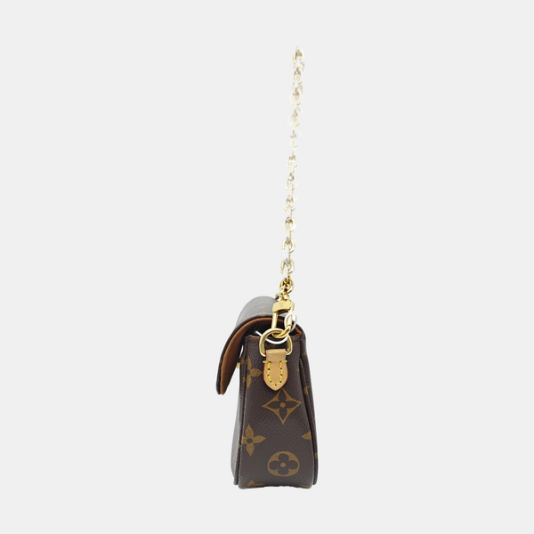 IVY Monogram Coated Canvas Brown