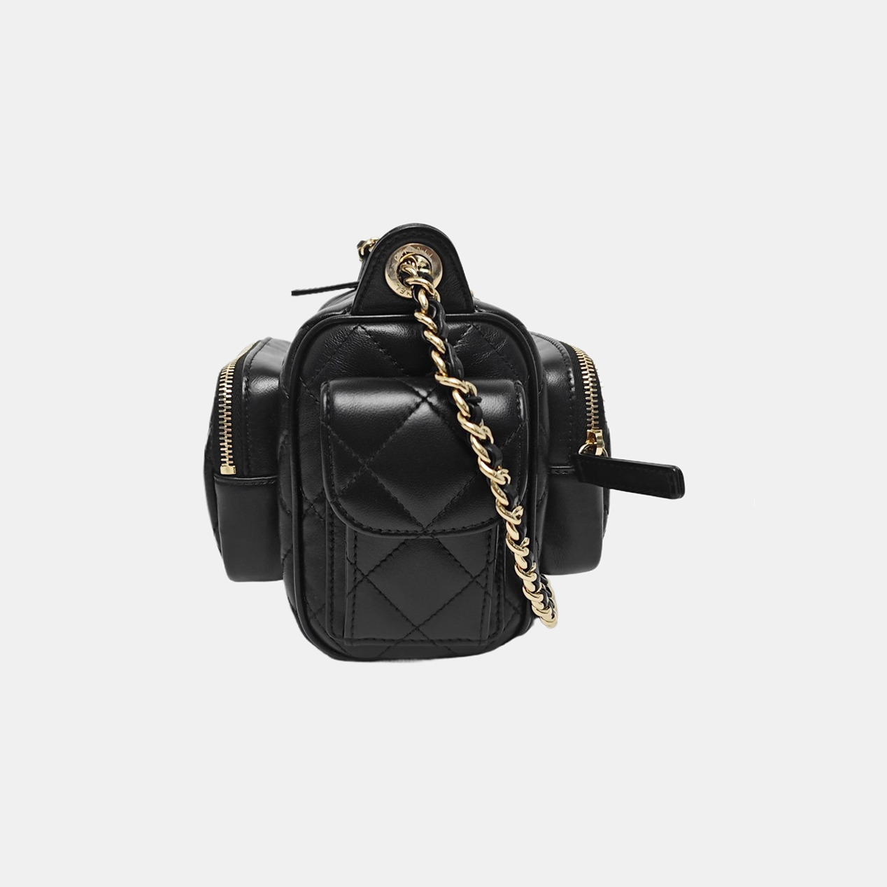 Quilted Lambskin Black