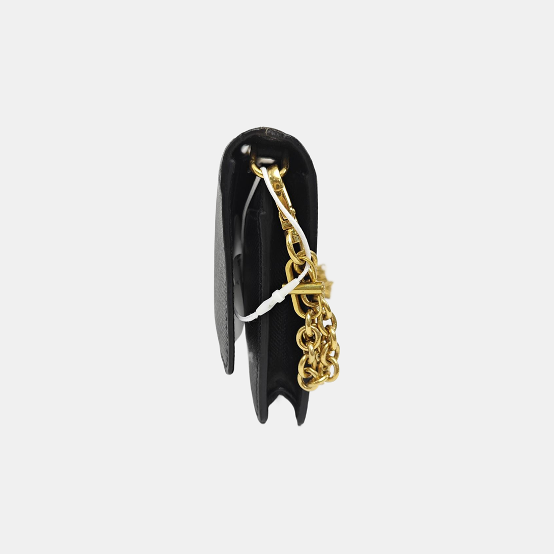 Saffiano Calfskin Shoulder Bag Mini Black