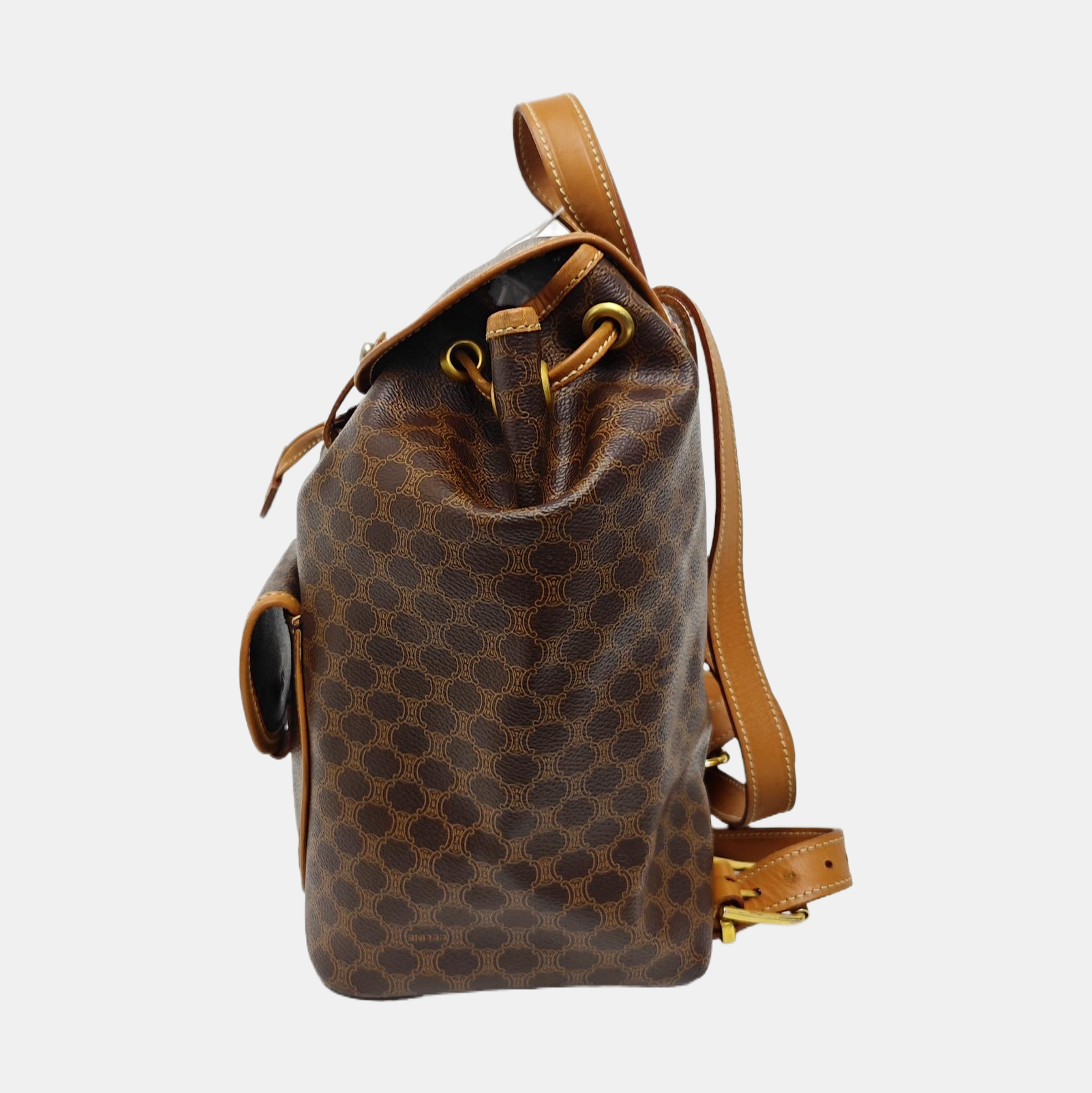 MACADAM Coated Canvas Brown