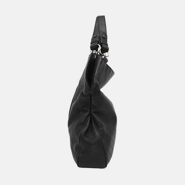 Blondie Medium Quilted Calfskin Black