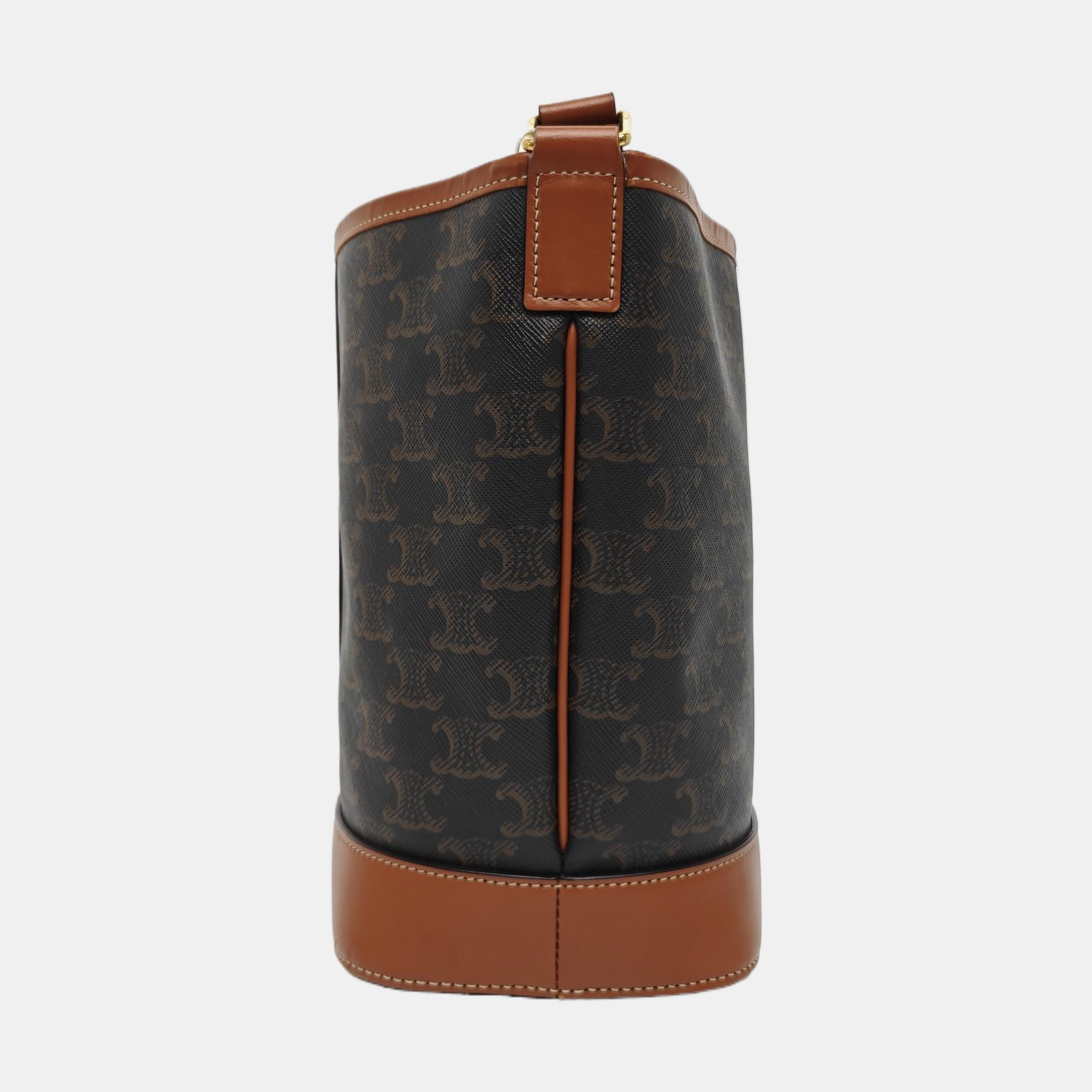 TRIOMPHE CANVAS Small Coated Canvas Brown