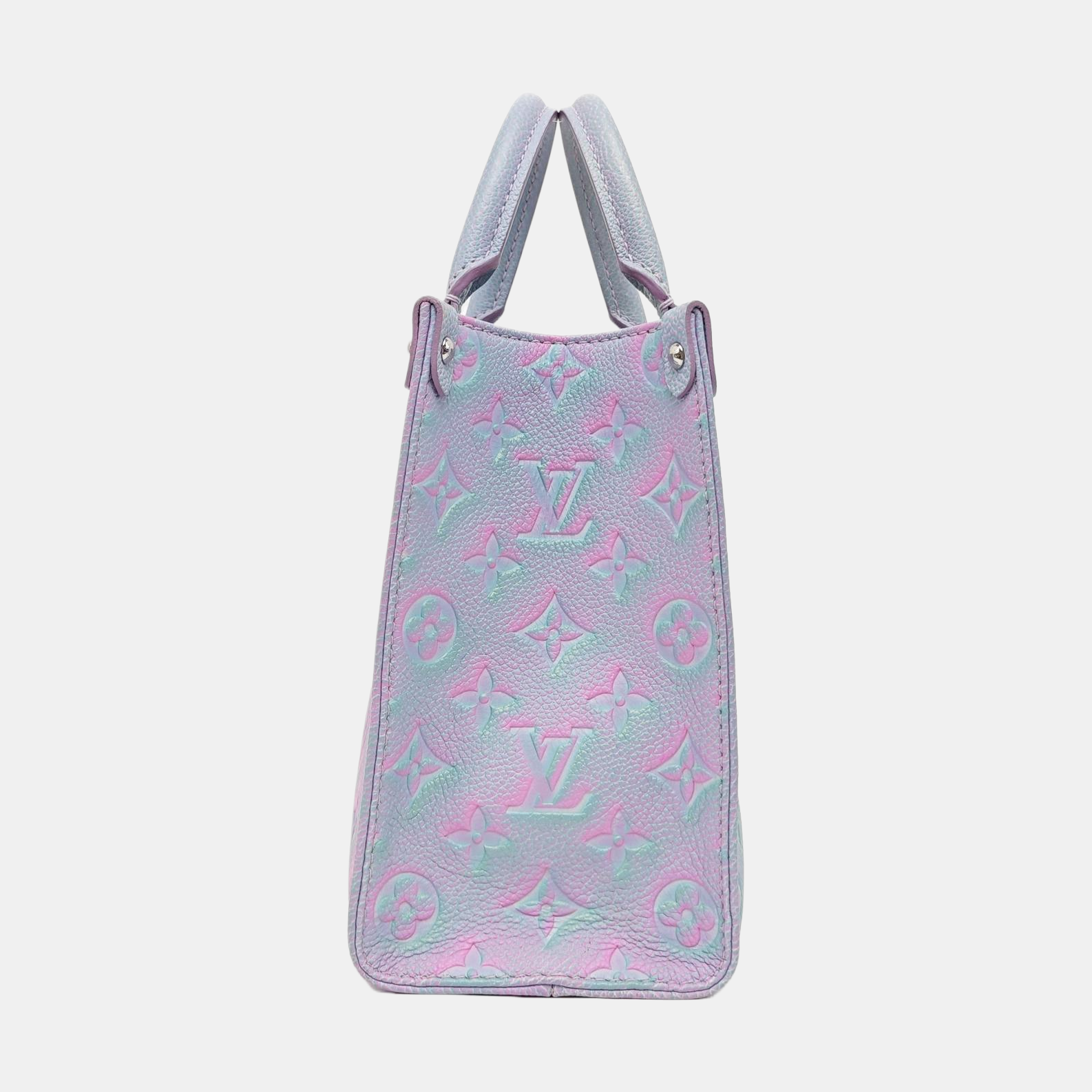 ONTHEGO PM Monogram Calfskin Blue