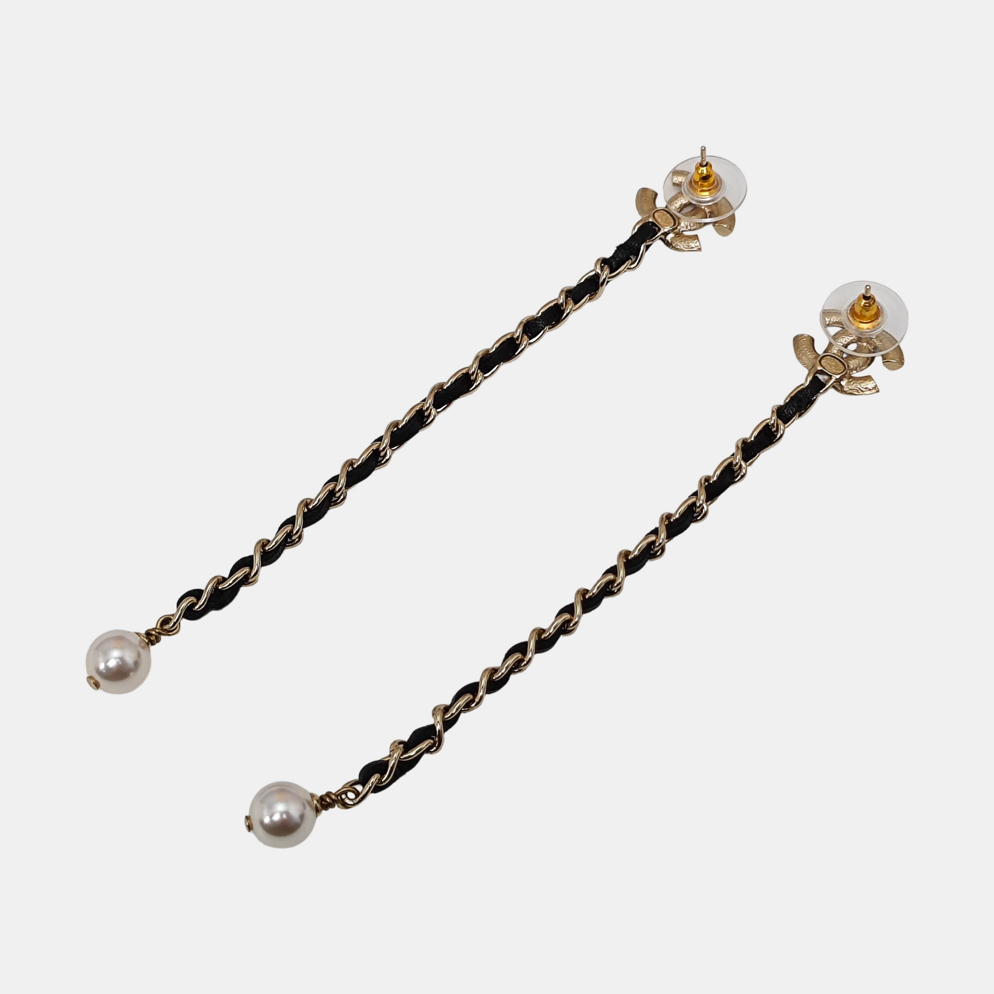 Metal Gold Stud Earrings