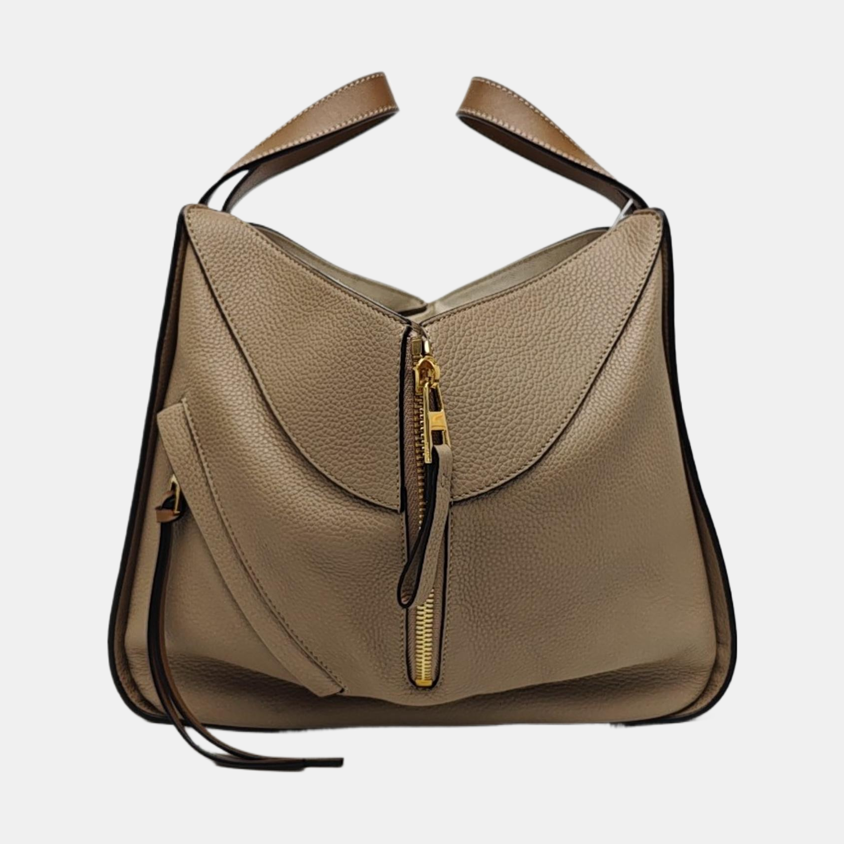 Hammock Small Calfskin Beige