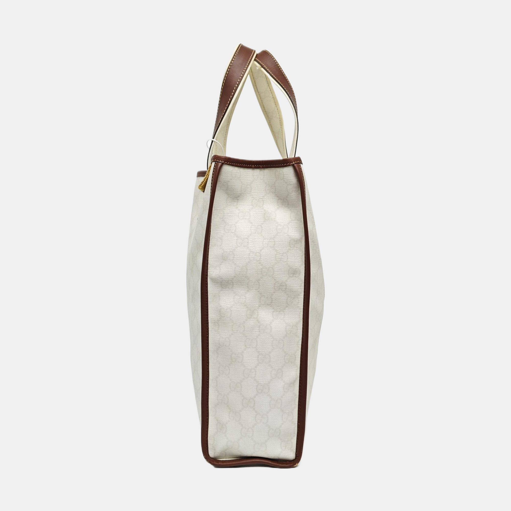 Monogram Coated Canvas White