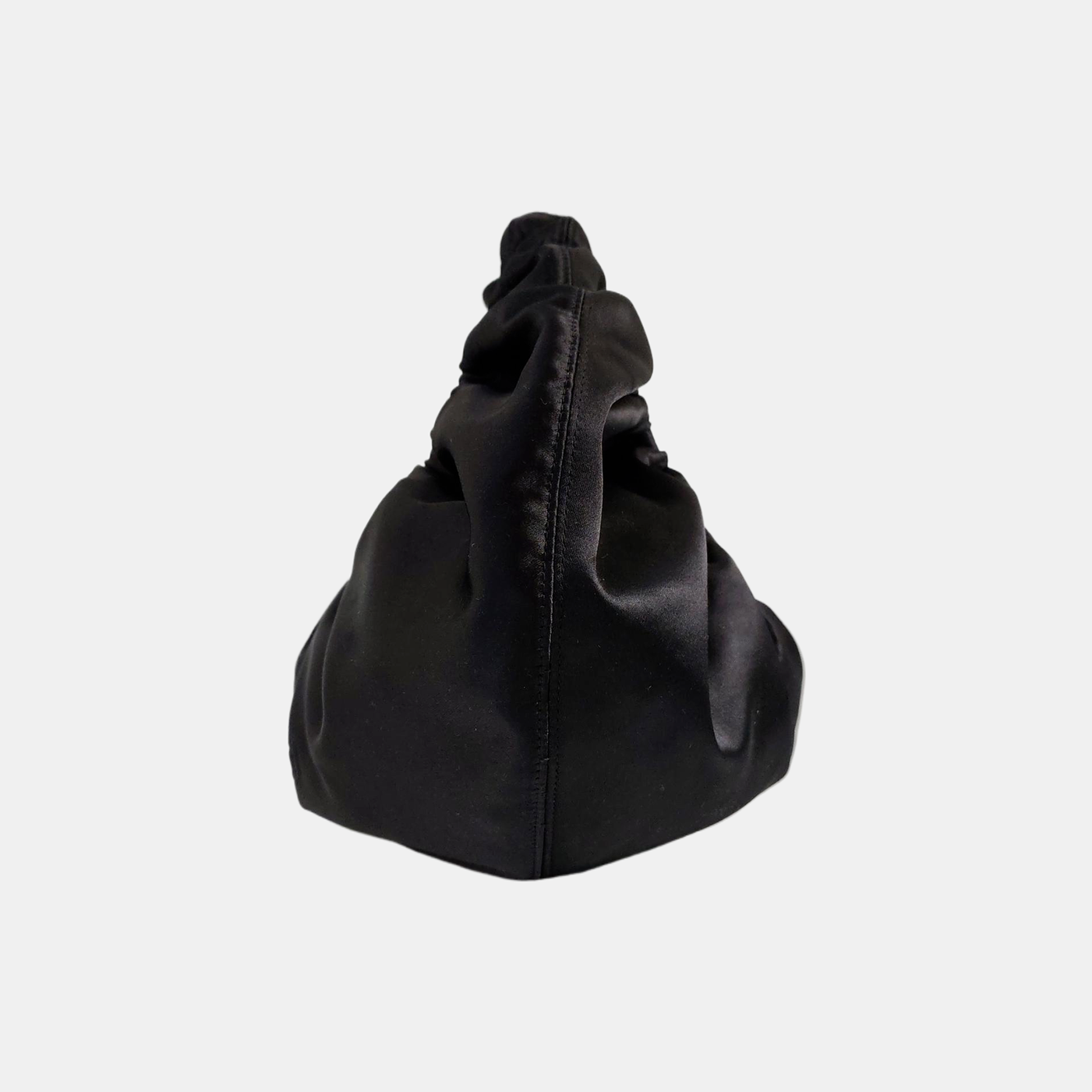 Fabric Top Handle Bag Small Black