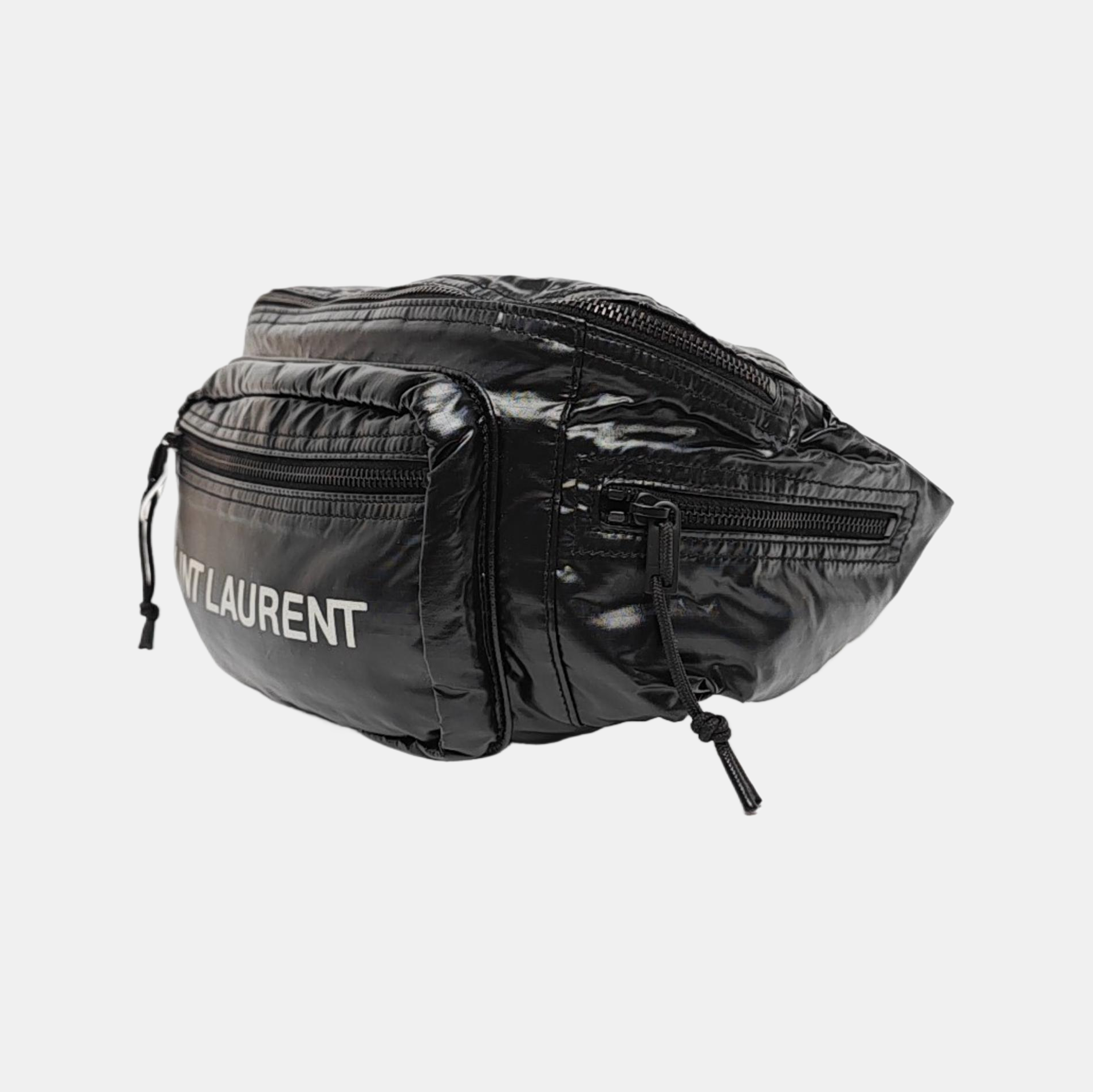 Calfskin Belt Bag Black