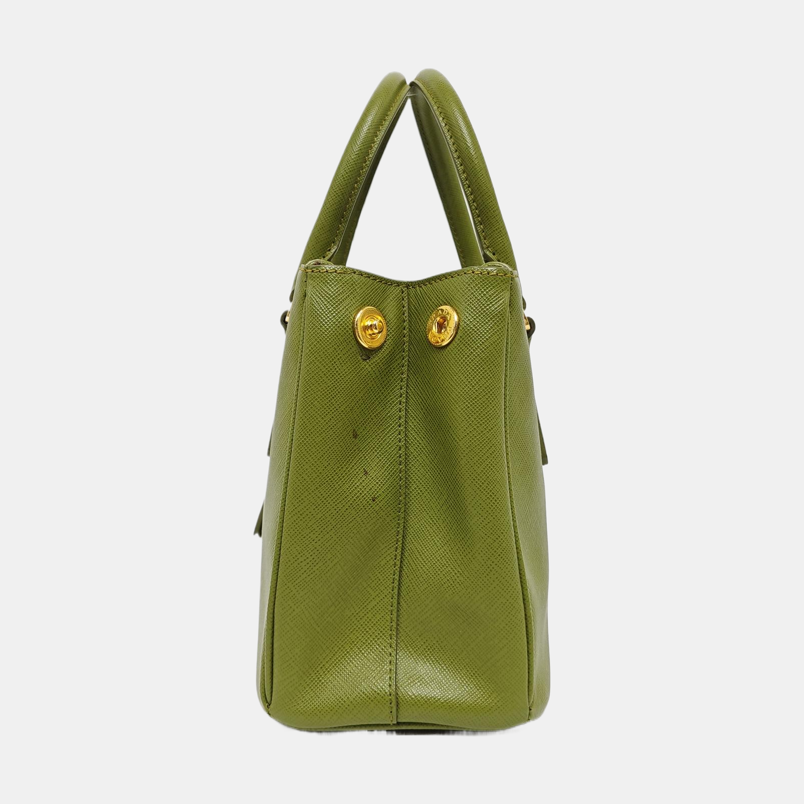 Galleria Small Saffiano Calfskin Green