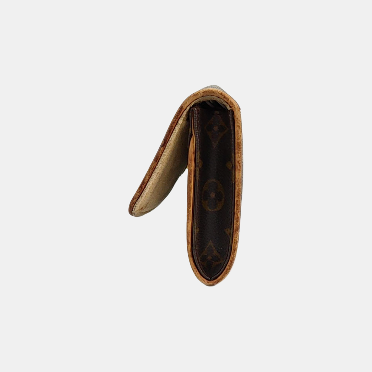 TWIN GM Monogram Coated Canvas Brown