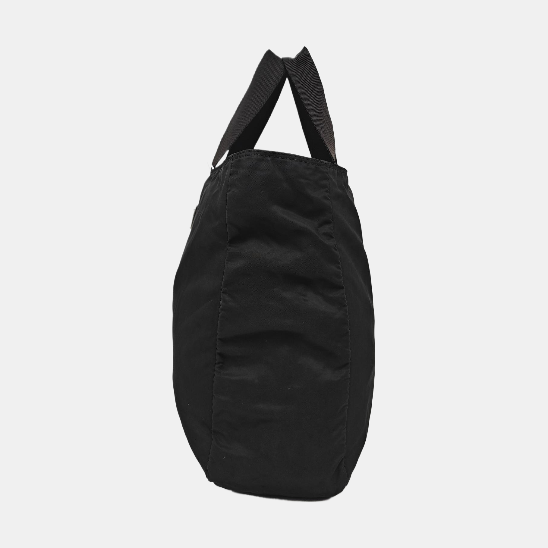 Nylon Tote Bag Black