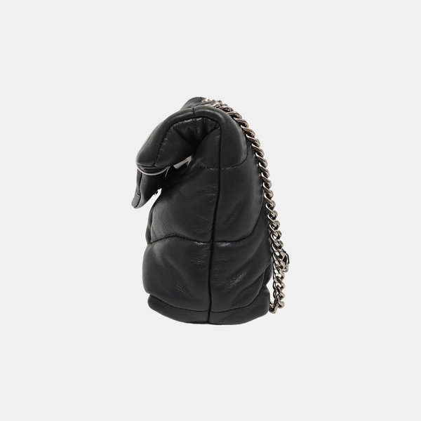 PUFFER Quilted Lambskin Green