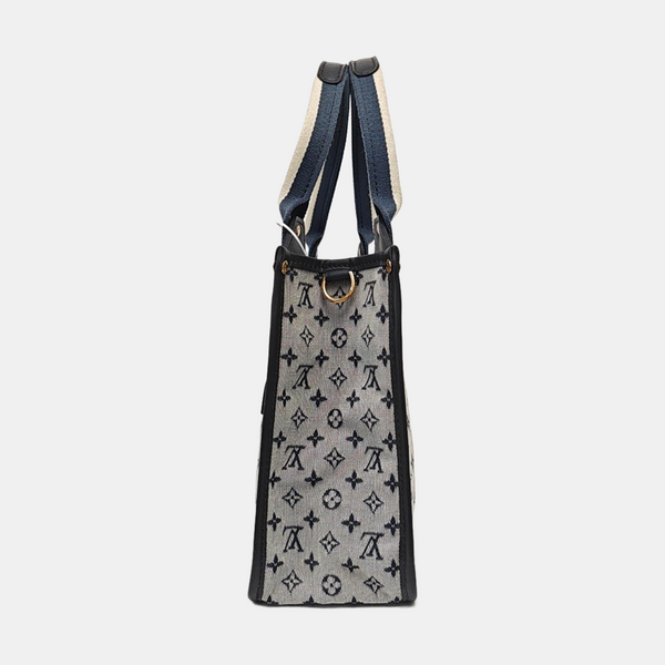 KATHLEEN Mini Monogram Canvas Gray