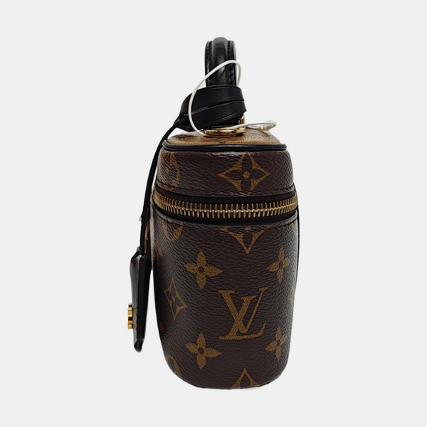 Vanity Chain Pouch Monogram Coated Canvas Brown