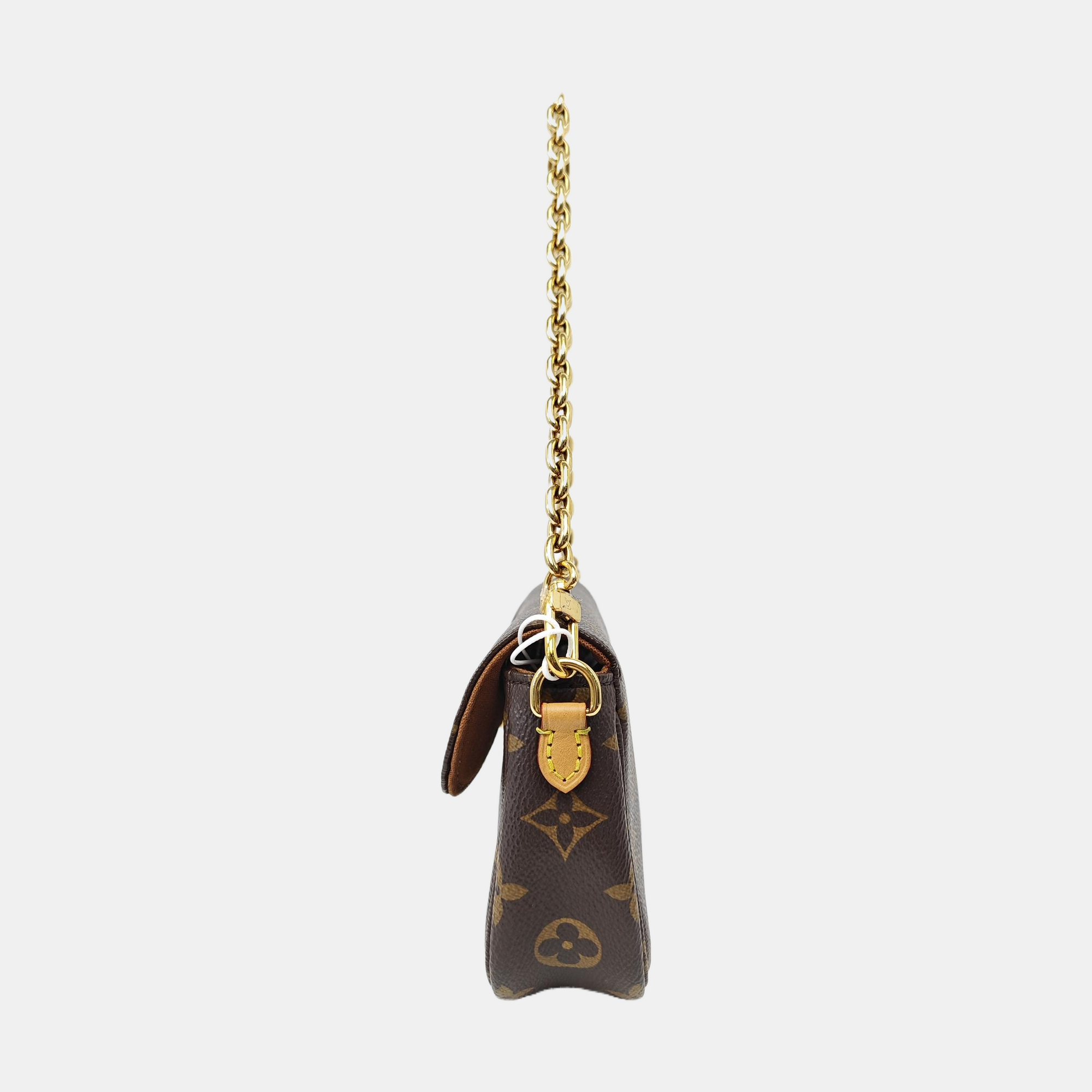 IVY Monogram Coated Canvas Brown