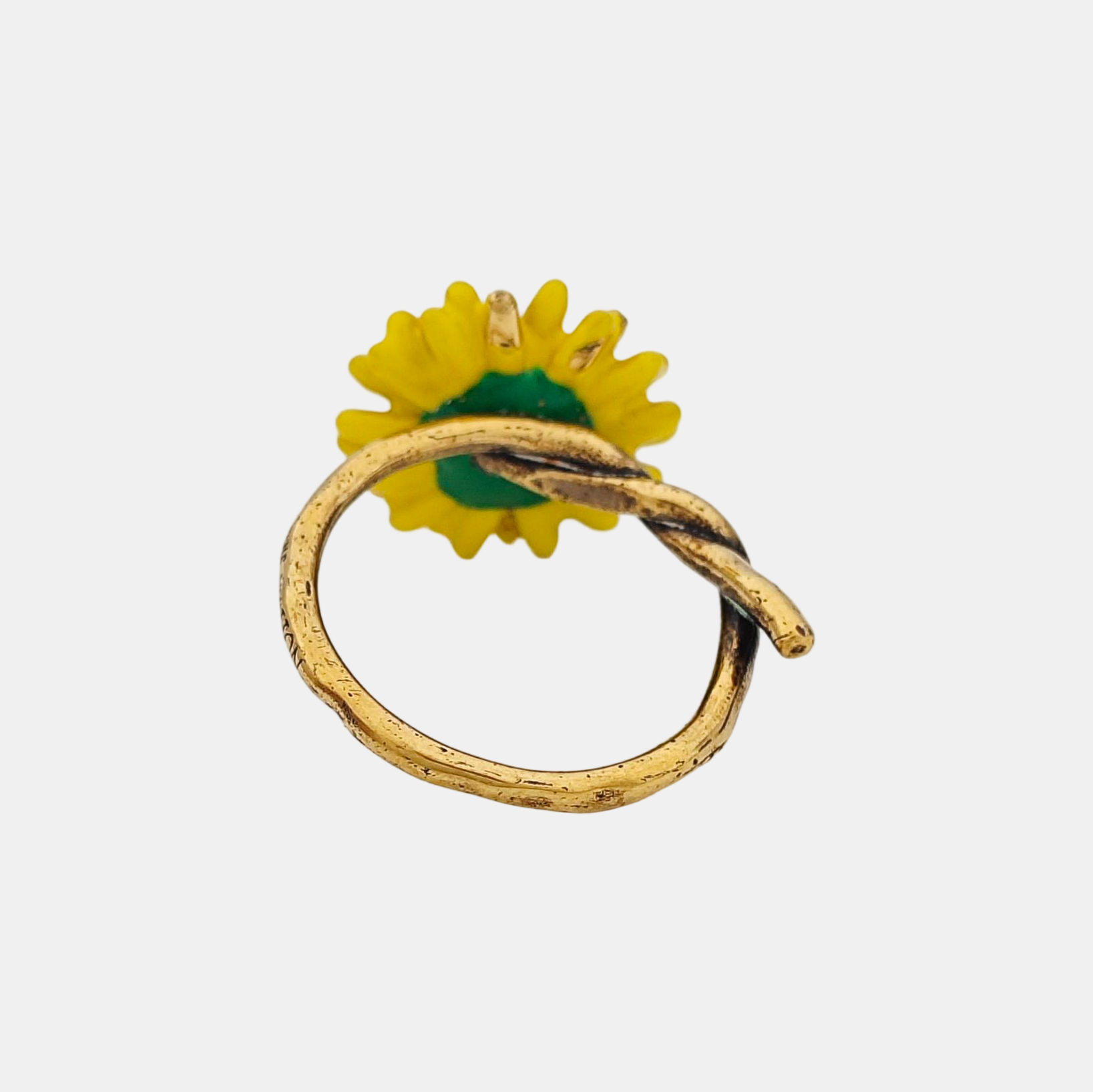 Metal Gold Ring EU 61