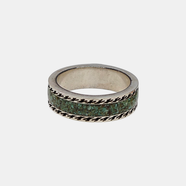 Interlocking G 925 Sterling Silver Ring HK 14