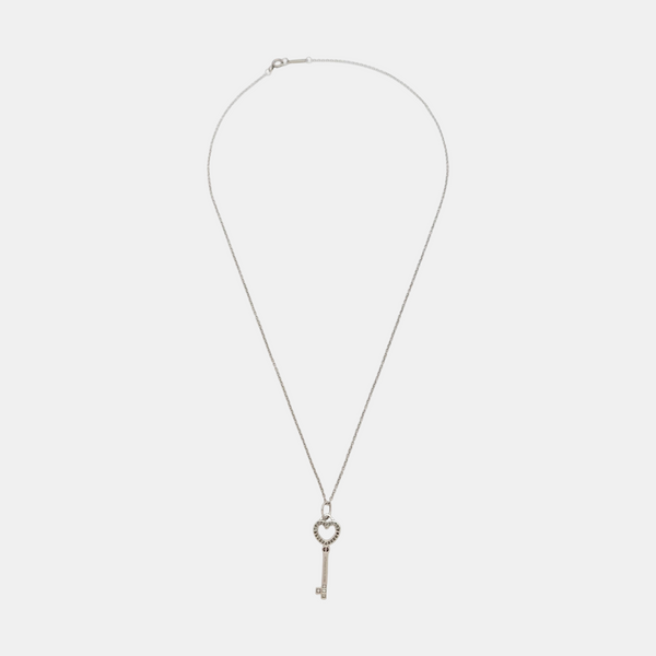 Tiffany Keys Platinum 950 Silver Necklace