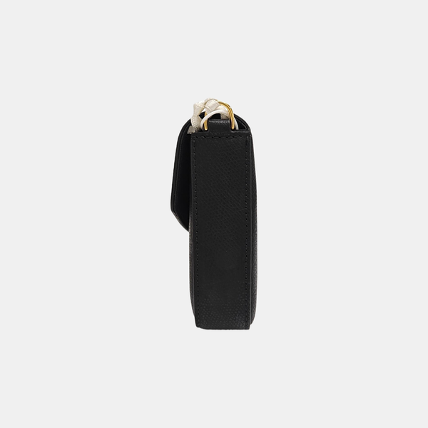 Calfskin Shoulder Bag Black