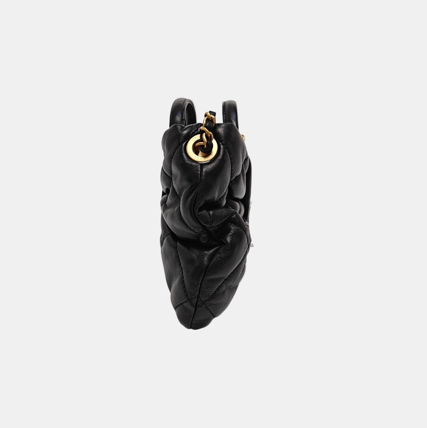 Quilted Lambskin Mini Black