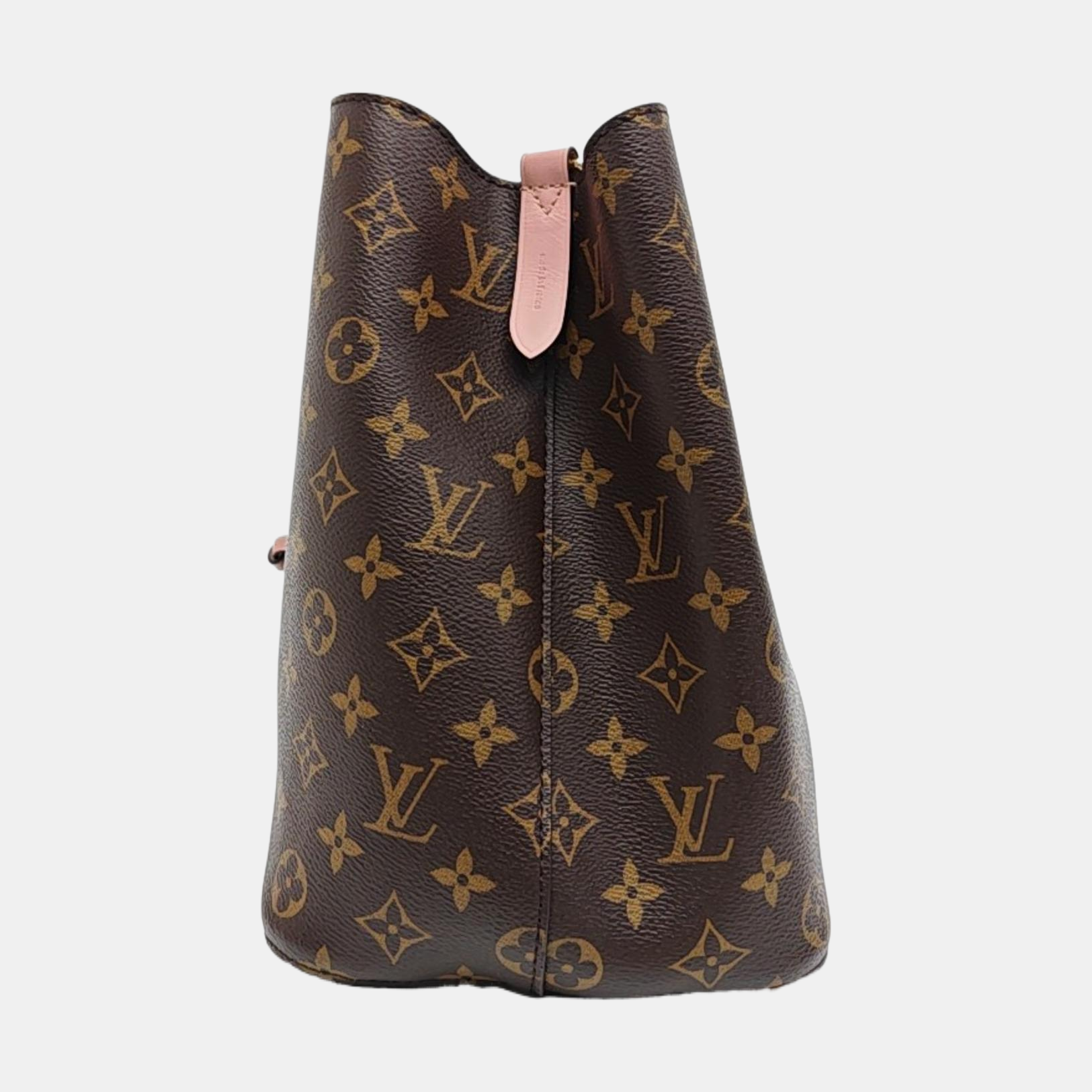 NÉONOÉ MM Monogram Coated Canvas Brown