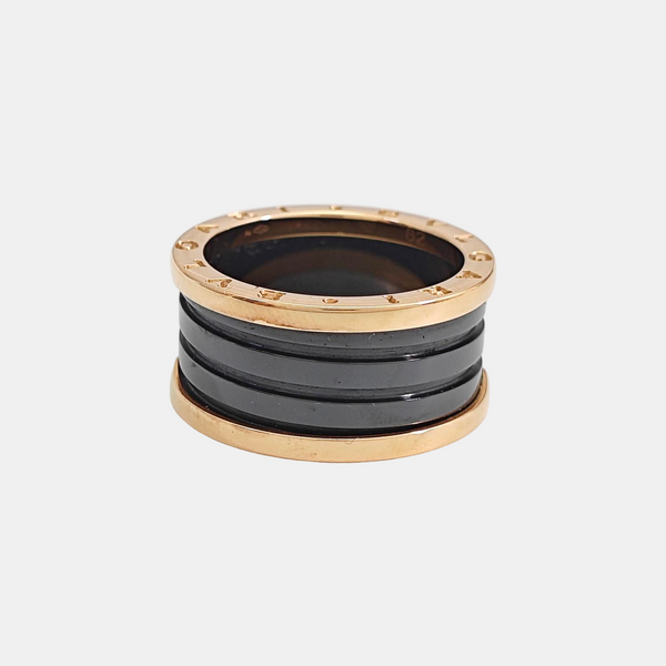 B.ZERO1 18k Rose Gold Ring EU 62