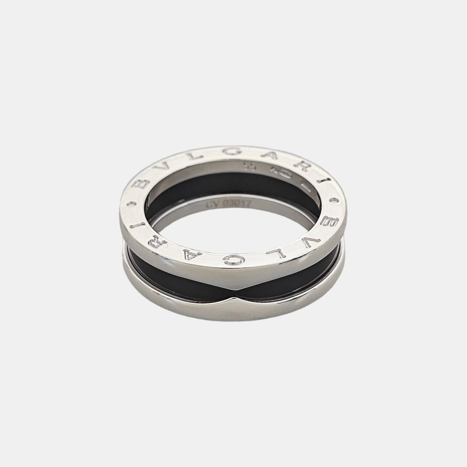 B.ZERO1 925 Sterling Silver Ring EU 55