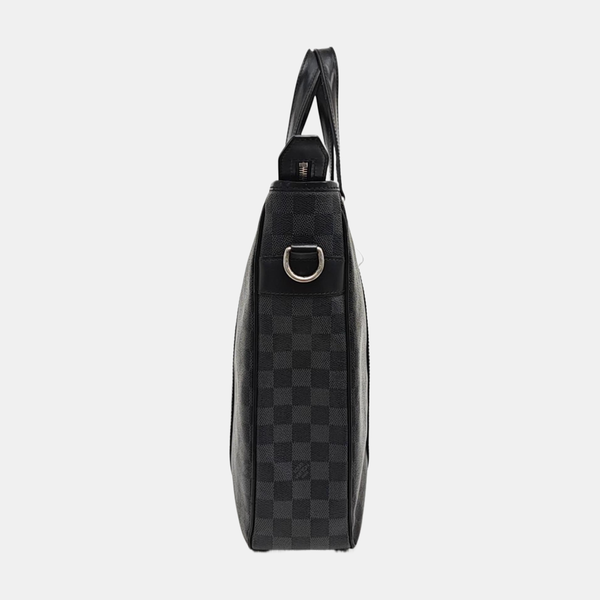 TADAO PM Damier Graphite Coated Canvas Gray