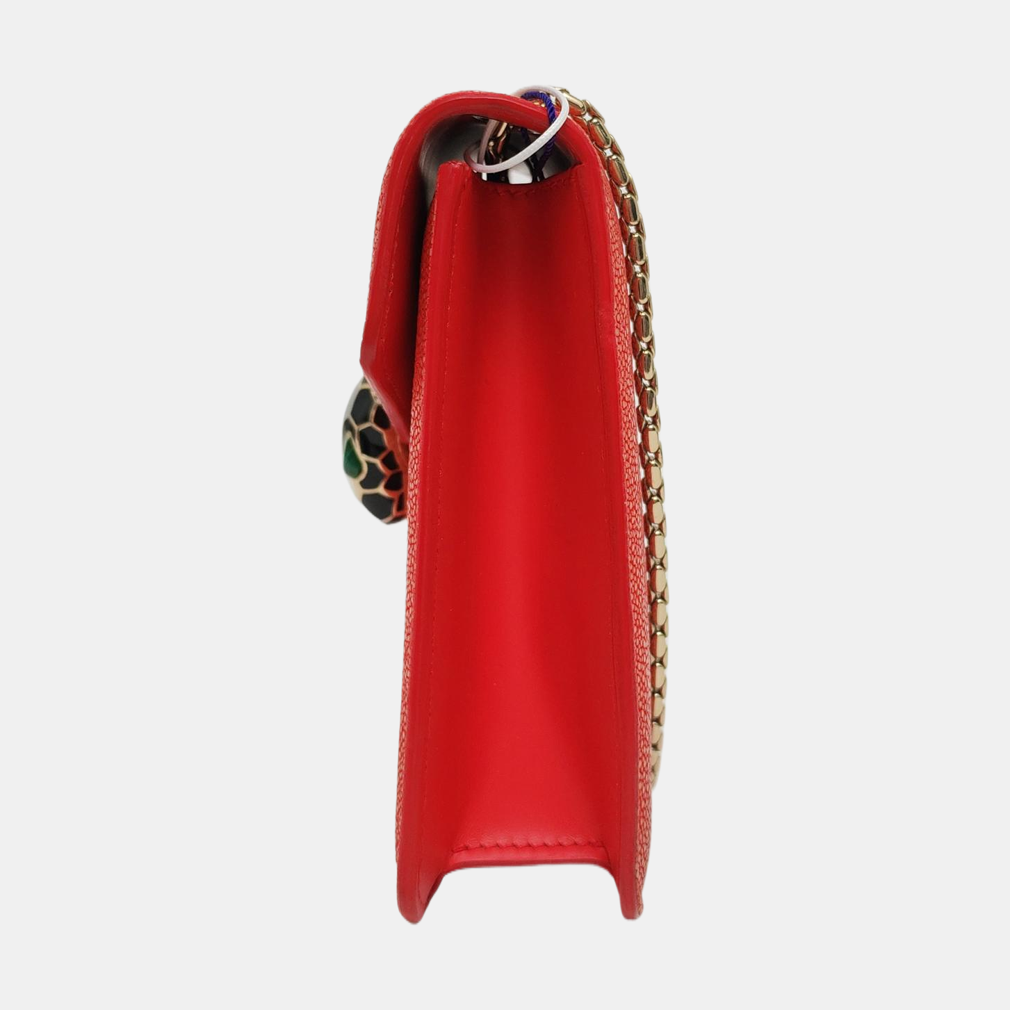 SERPENTI FOREVER Small Stingray Leather Red