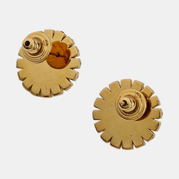 Synthetic Crystal White Stud Earrings