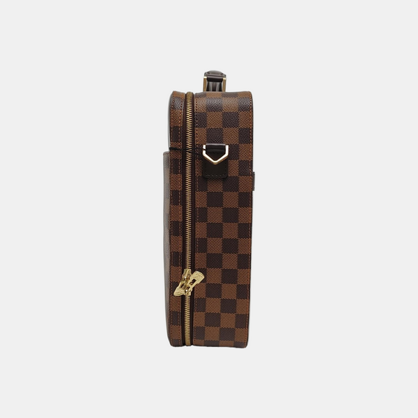 SABANA Damier Ebene Coated Canvas Brown