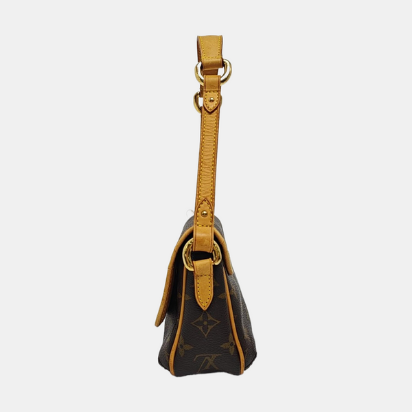 TIKAL Monogram Coated Canvas Brown