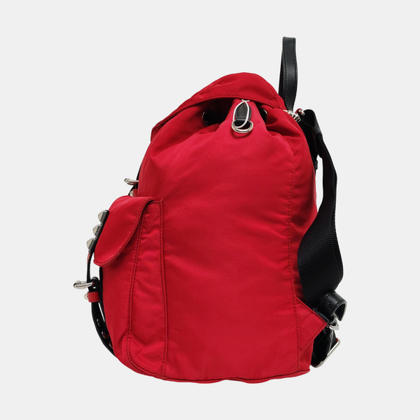 Black Nylon Nylon Red
