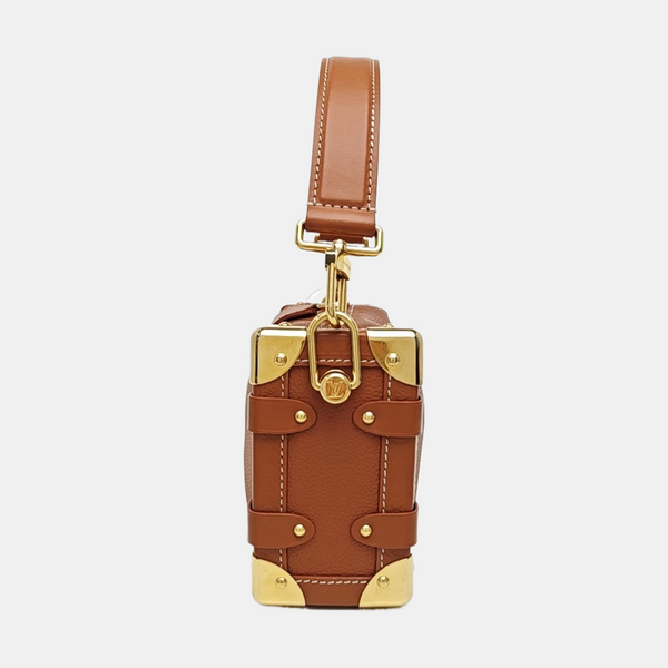 SIDE TRUNK PM Calfskin Brown