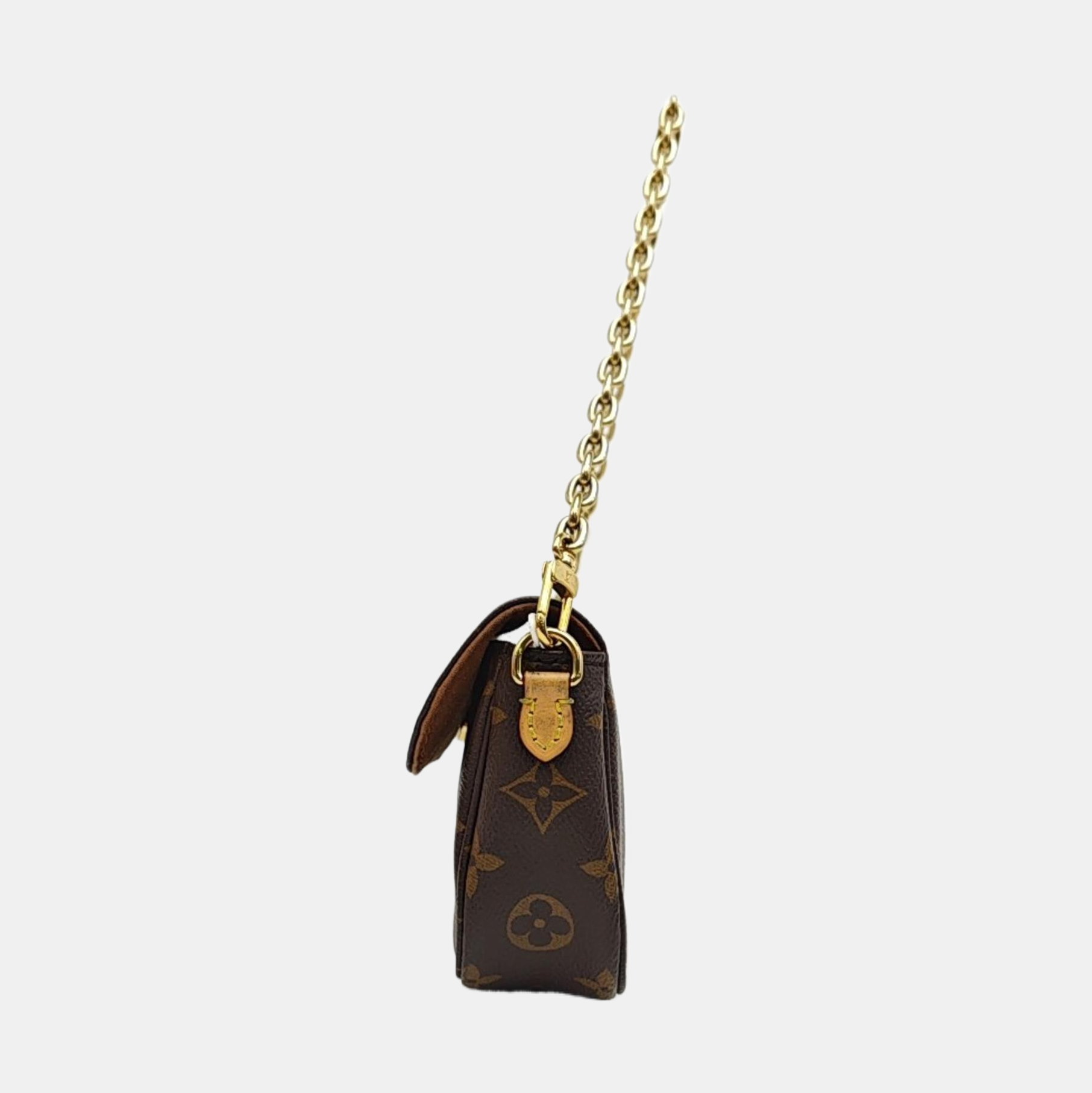 IVY Monogram Coated Canvas Brown
