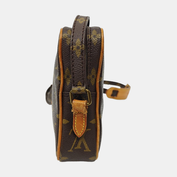 AMAZON Monogram Coated Canvas Brown