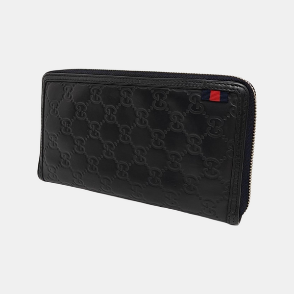 Monogram Calfskin Wallet Black