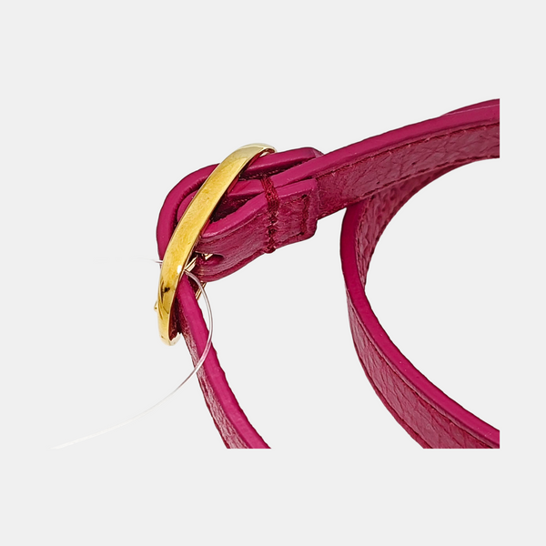 Leather Purple Bracelet