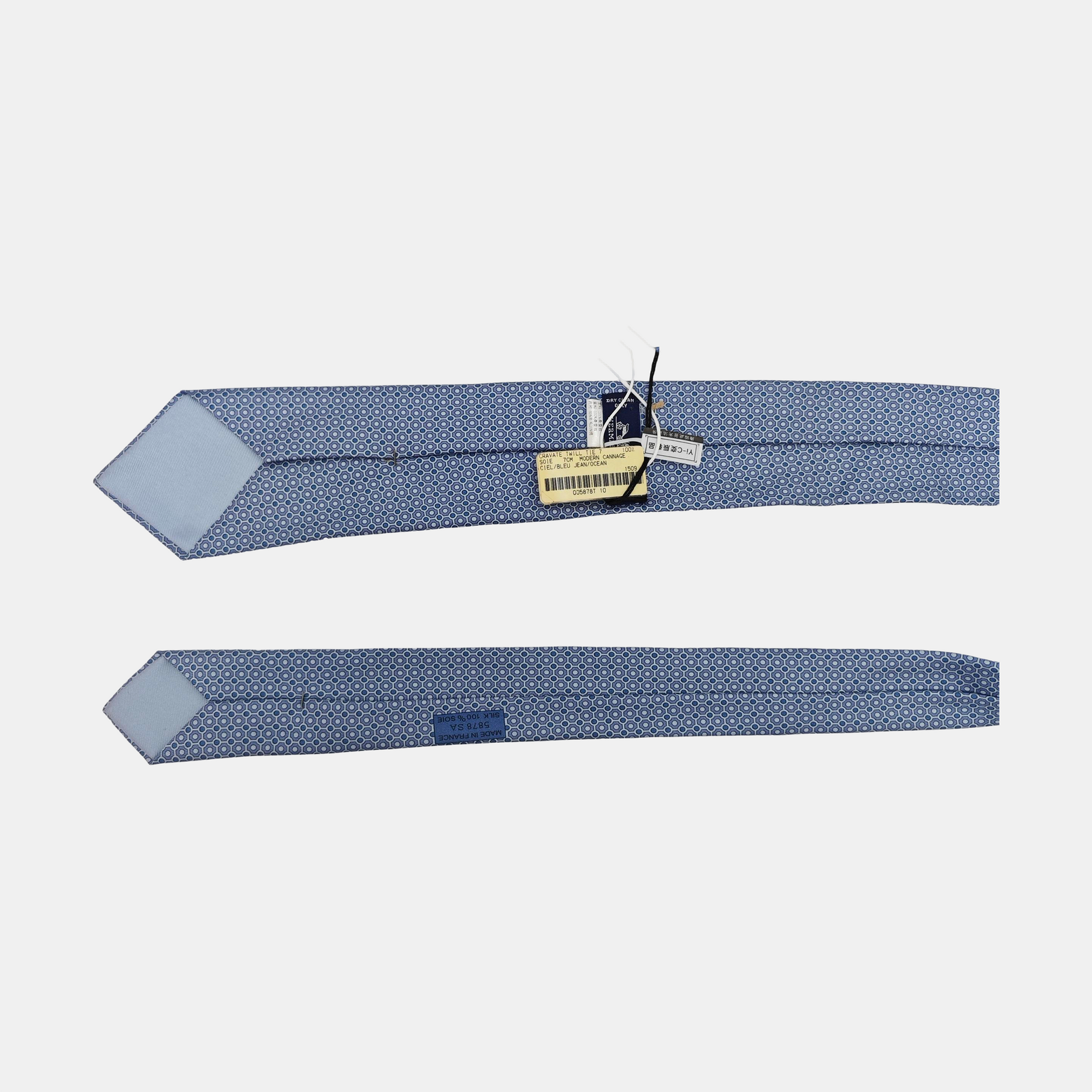 Mulberry Silk Tie Blue