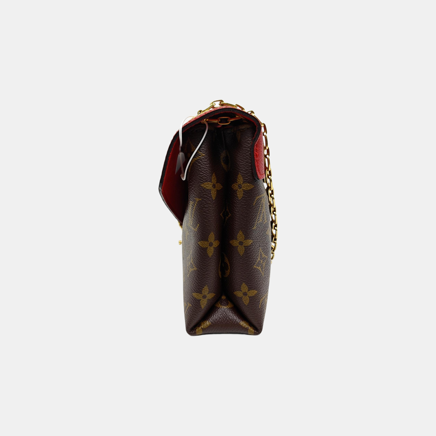 PALLAS BB Monogram Coated Canvas Brown