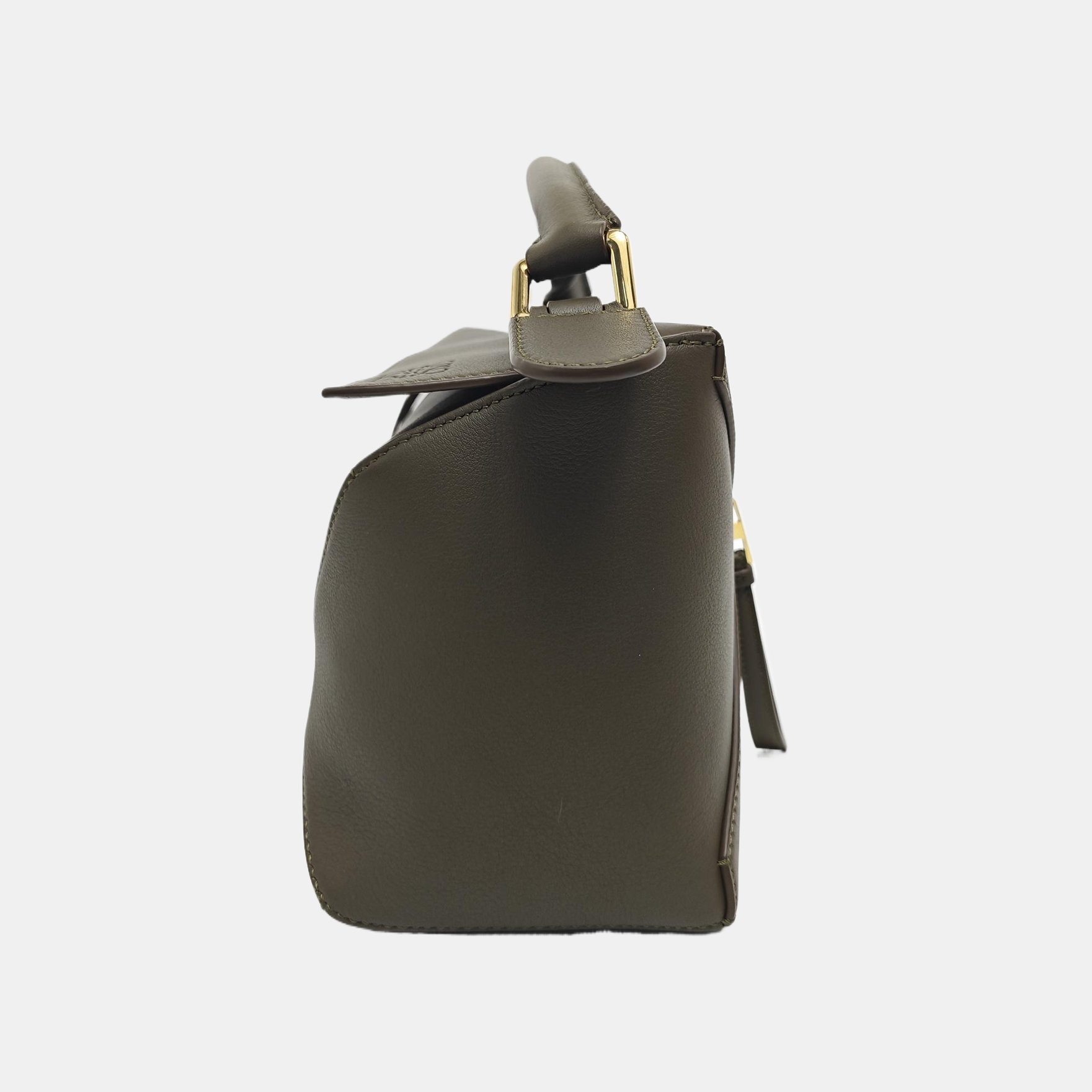 Puzzle Small Calfskin Green