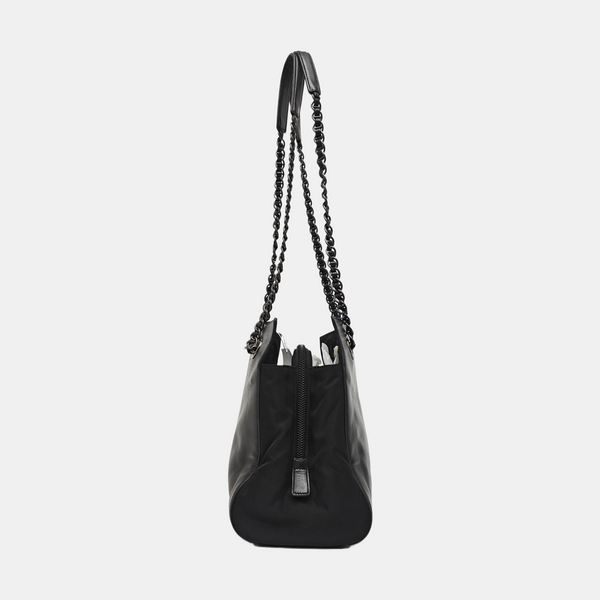 Leather Tote Bag Black