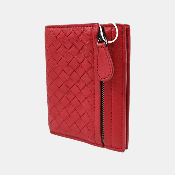 Lambskin Wallet Red