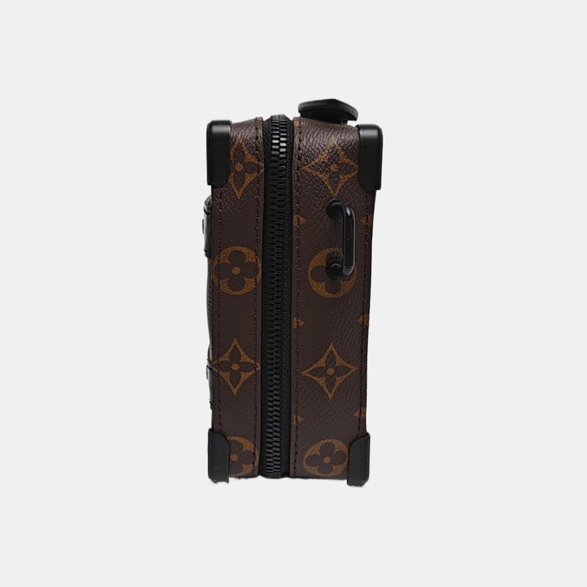 SOFT TRUNK Monogram Coated Canvas Brown