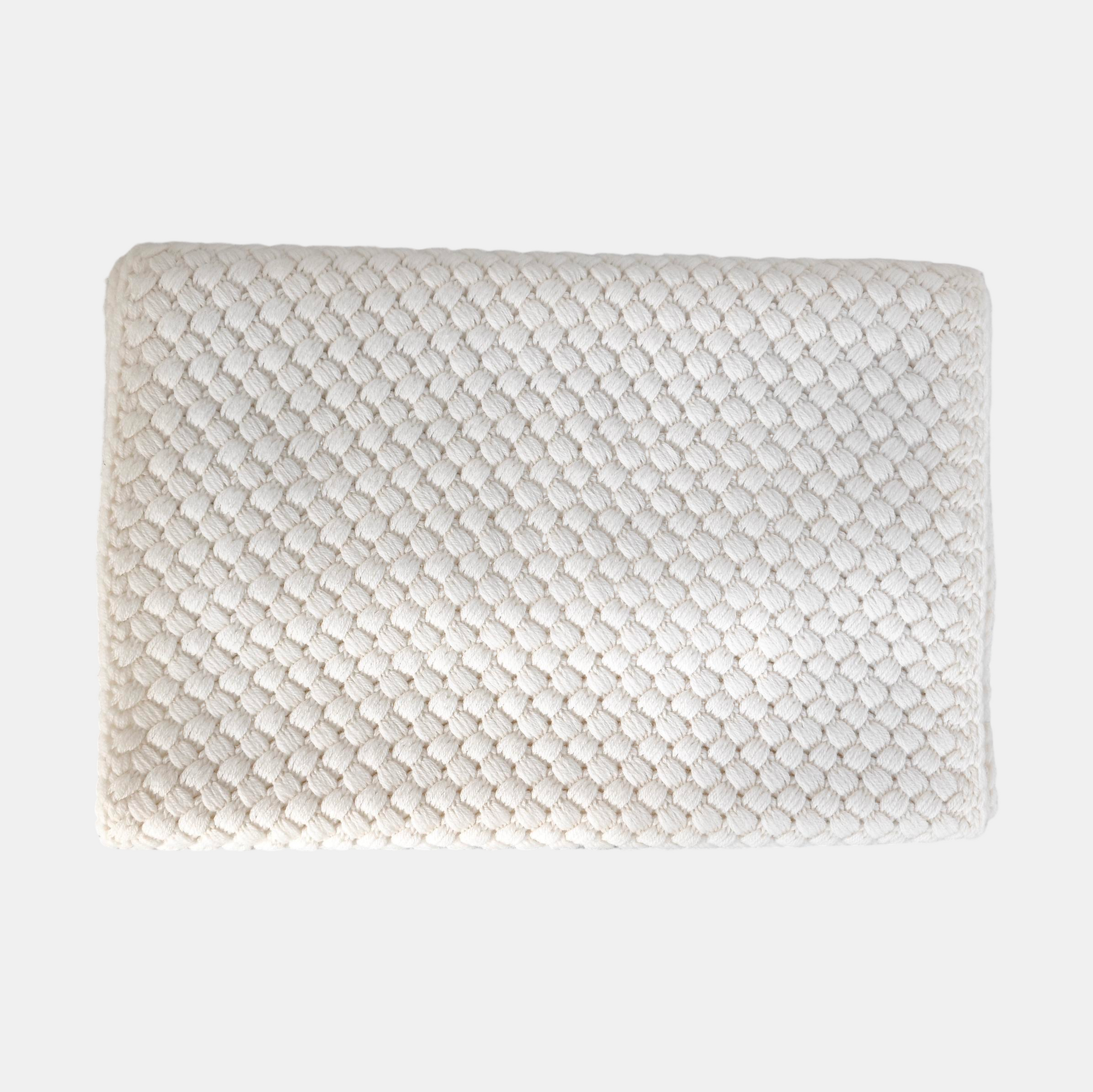 Cashmere Scarf White