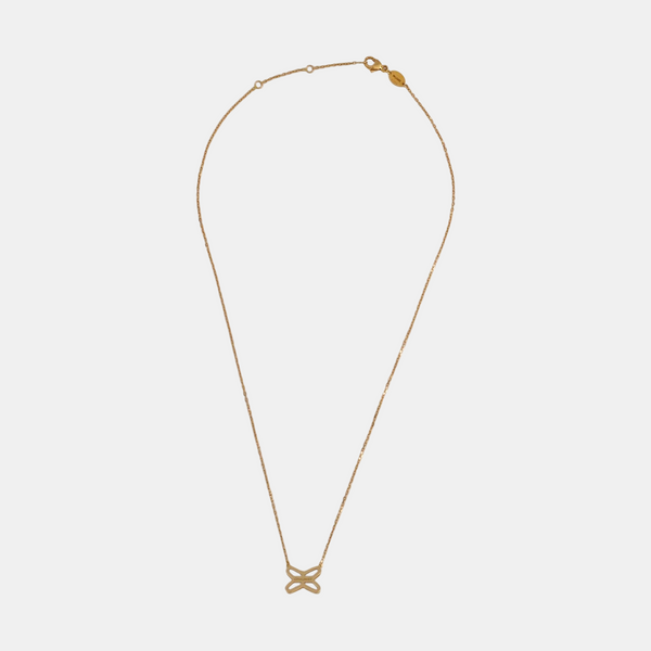 Jeux De Liens 18k Rose Gold Necklace